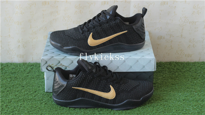 Nike Kobe 11 Elite Low FTB Fade To Black Black Mamba Day